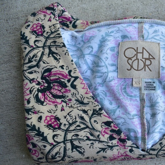 Chaser - Tapestry Bell Sleeve Mini Dress - Picture 6 of 6